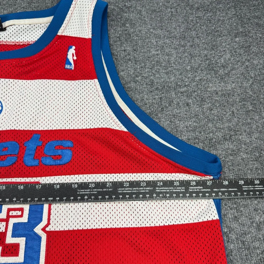 Michael Jordan 23 Washington Bullets Nike Jersey Mens 56 Red Throwback NBA Retro